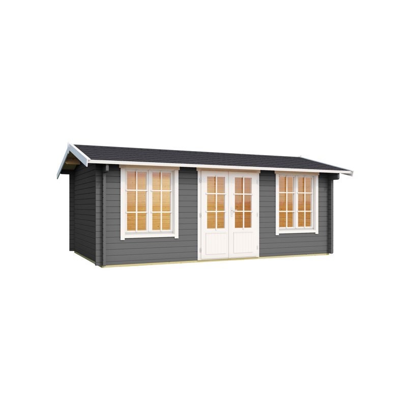 Lasita Pembrokeshire Premium Log Cabin With Tempered Double Glazing (44mm)