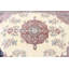 Tapis crème antique tissé à la main Oushak avec motif oriental de la région d'Anatolie