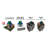 Structure de jeu Discovery Ridge avec ensemble de boulons d'ancrage