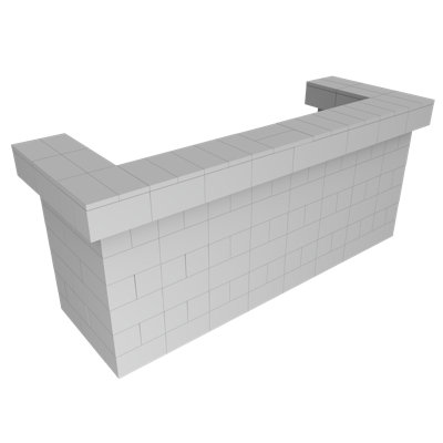 EverBlock Full Cantilever Bar and Counter Kit
