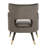 Velveteen Velvet Wingback Chair-189702220