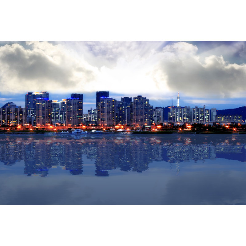 Seoul - Wrapped Canvas Print, 51cm H x 76cm W x 3.8cm D