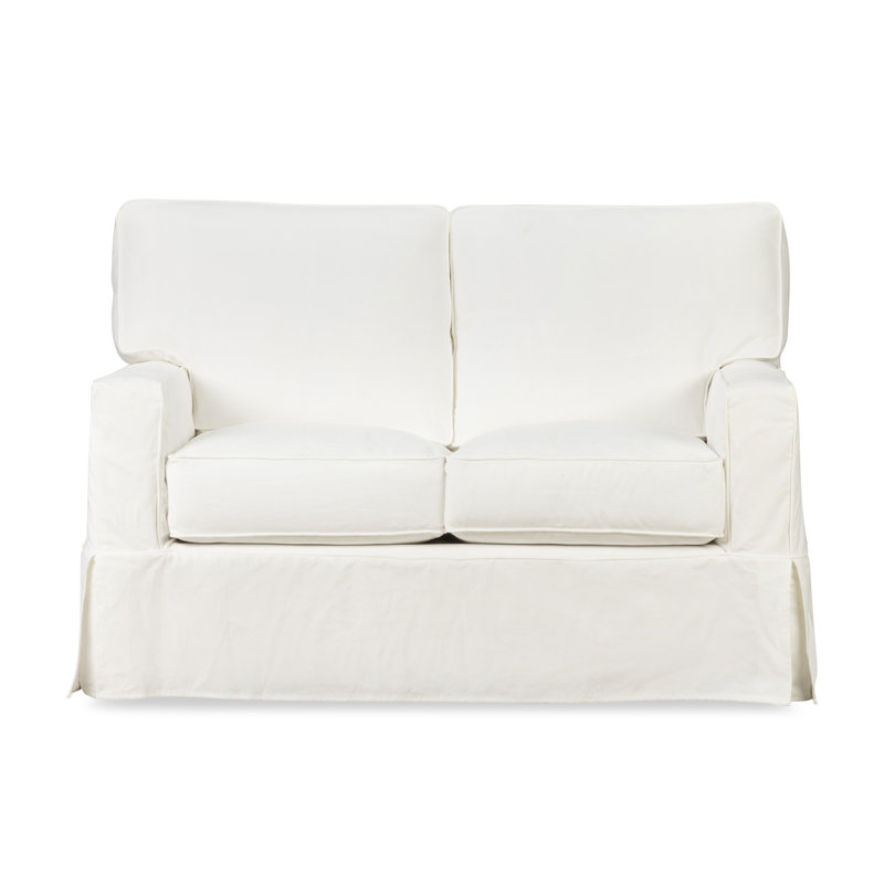 Causeuse Taylor, Toile blanc cassé Bayou