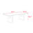 Kaselyn Modern simple solid wood dining table-1284168200