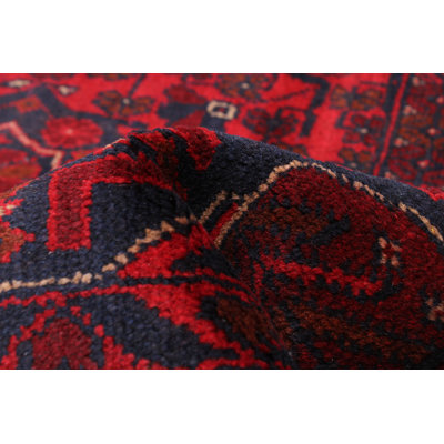 Tapis unique en laine noué à la main 6 pi 8 po x 9 pi 5 po nouvel âge Laplace