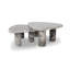 Zion Coffee Table Set - Merlot Marble-989328176