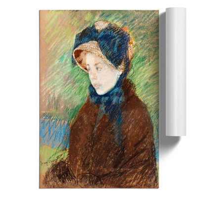 Susan In A Straw Bonnet by Mary Cassatt - No Frame Painting