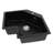 26.77" W Black Irregular Corner Undermount Kitchen Sink