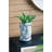 5x5.5x9" Easter Island Cement Planter