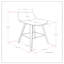 Tabouret à hauteur de comptoir / bar Harvard (ensemble de 2)-287860655