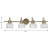 Risley 4 - Light Dimmable Vanity Light