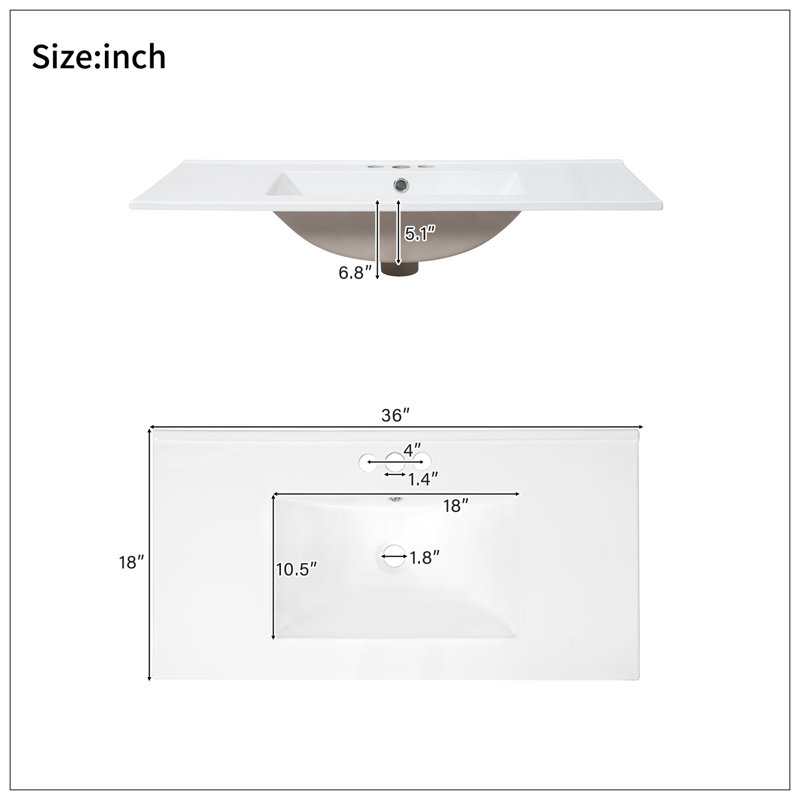 Vanities For Bathroom, Black