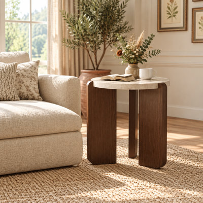 Table d'appoint ronde 18 "Modern
