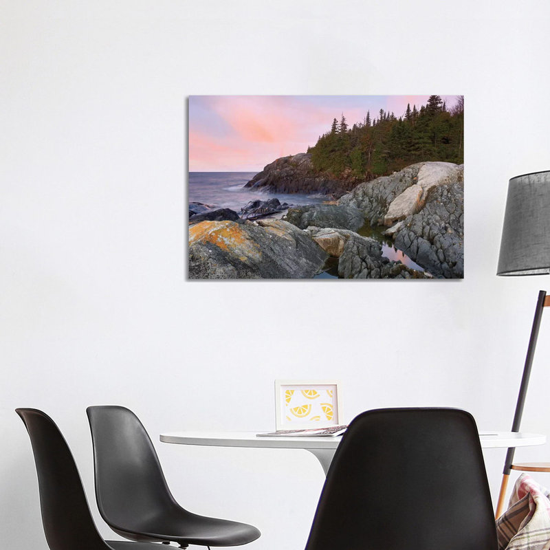 Horseshoe Bay On Lake Superior, Pukaskwa National Park, Thunder Bay, Ontario, Canada by Tim Fitzharris - Wrapped Canvas Print