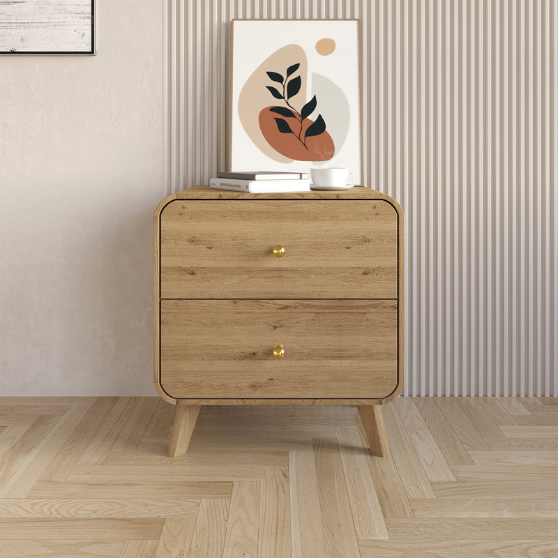 Nightstand, Light Oak