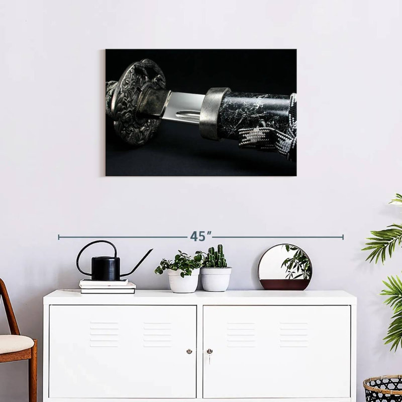 Mait Marble Katana Sword, 20" H x 30" W