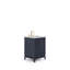 Meuble-lavabo de comptoir en marbre blanc Carrara Elizabeth avec robinet Elizabeth-1241749983-1241749978