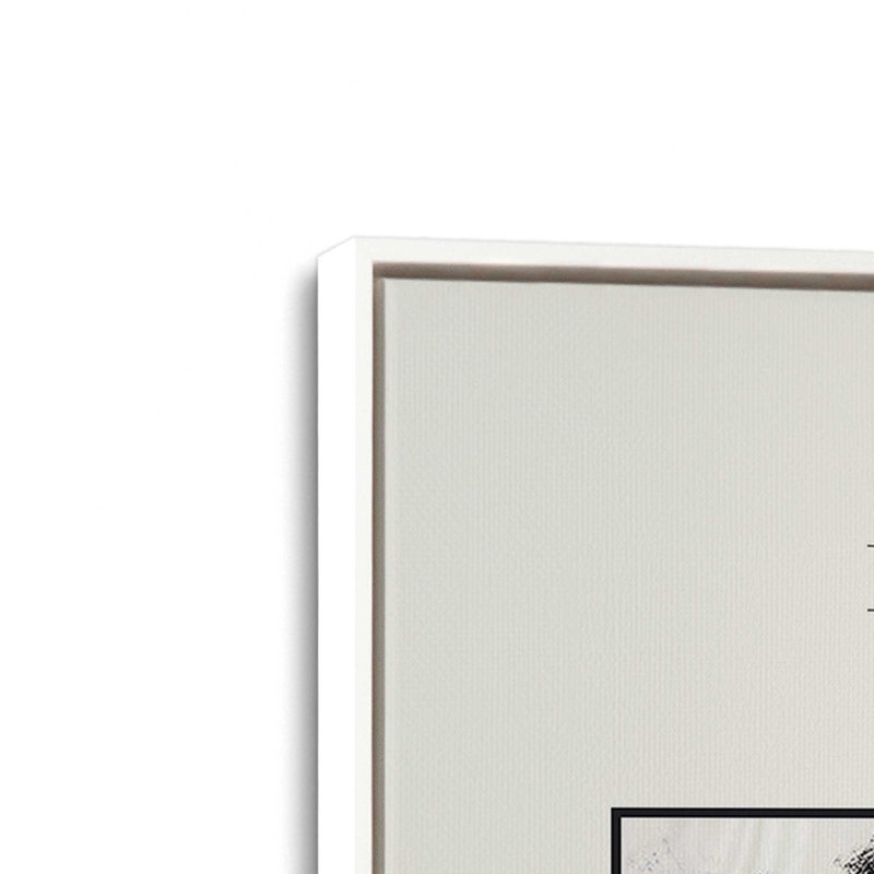 Maman, H 13 po x l 9 po, Impression encadrée sans passe-partout, Blanc opaque