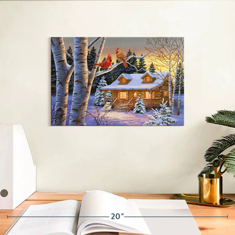 Lilie Rustic Retreat, 8" H x 12" W