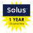 Solus 6 ft. Surface Mount Lamp Post with Dusk-to-Dawn Photocell Sensor and Decorative Base Cover