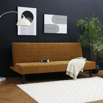 3 Seater Linen Sofa Bed