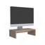 Bureau H 5,4 po, avec 1 tablette, chêne