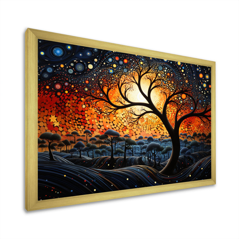 Art africain-américain, Soulful I sur toile, H 30 po x l 40 po x P 1,5 po, Cadre doré simple