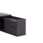 Bureau de direction gris en forme de L luxueux-1146341706