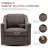 Bronnen Upholstered Swivel Armchair-1670951557