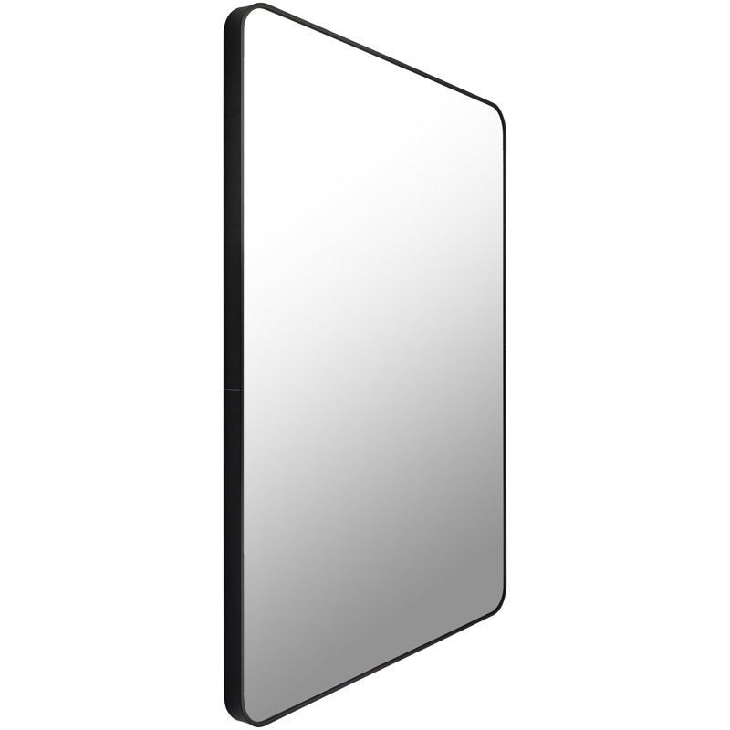 Miroir pleine longueur Destefano Essence, Noir, 65 po x 22 po