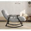Chaise berçante pliante, chaise berçante rembourrée-54694572