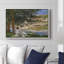 Sur la berge de la seine, Bennecourt, 1868 - Claude Monet, toile tendue avec châssis-132874028-132874031