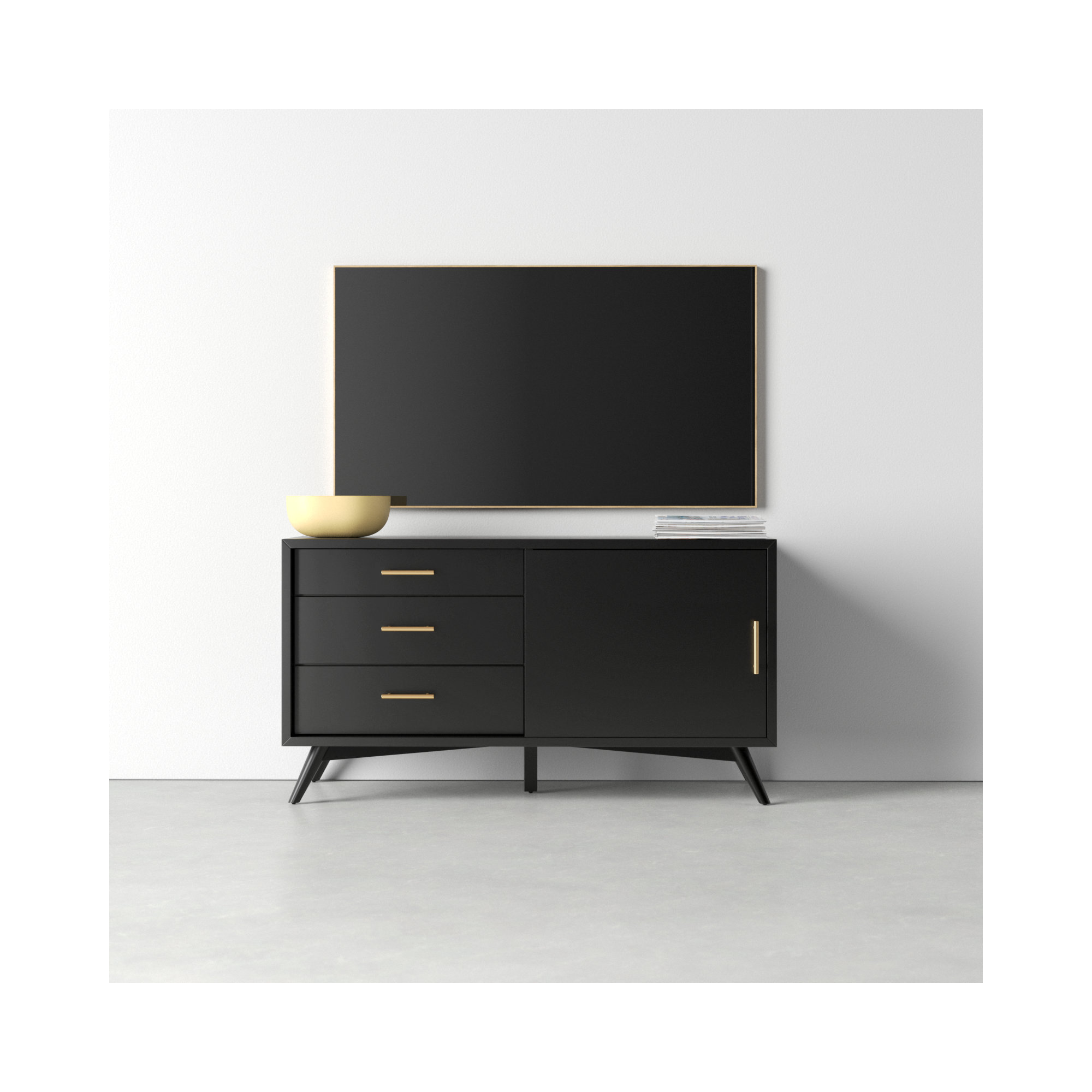 Williams 50" Media Console, Black