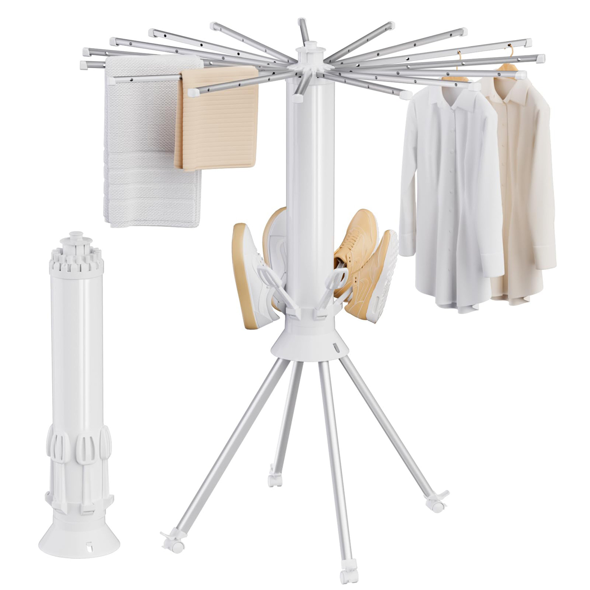 LoochMee Outdoor Portable Drying Rack Clothing | Wayfair