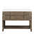 48 In. Grey Oak Vanity With Cultured Marble Top & Soft Close Function Bath Countertop 48" W X 22" D Solid Wood
