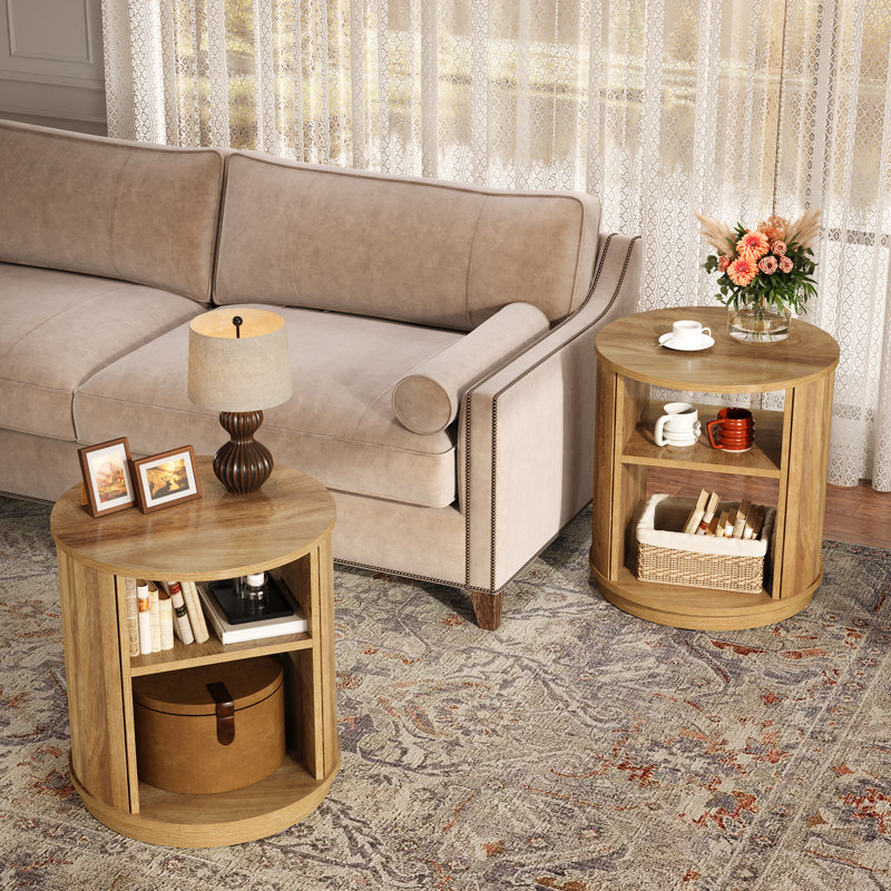 Side Table with Storage