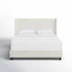 Hanson Upholstered Wingback Bed