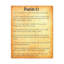 "Psalm 61 Gold Bible Chapiter" - Art textuel sur toile tendue-785379831