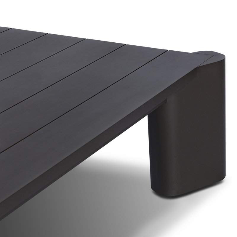 Soho Outdoor Metal Coffee Table-Bronze
