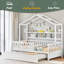 Lit en bois avec lit gigogne simple-179654673-179654672