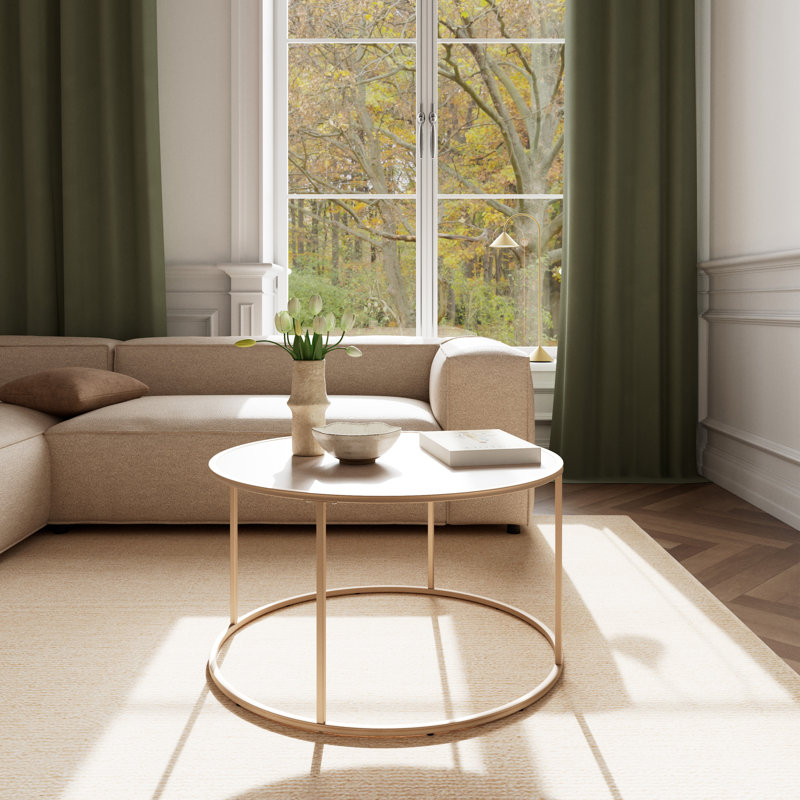 Rueger Coffee Table, 45cm H x 45cm W x 80cm D