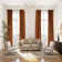 Rideau simple extra long et extra large en velours mat luxueux