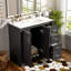 36'' Bathroom Vanity With Ceramic Sink Combo, Solid Wood Frame Bathroom Storage Cabinet, Freestanding Vanity Set With 3 Drawers& Soft Closing Doors-121018097