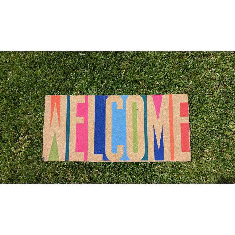 Paillasson antidérapant Madiline Welcome