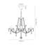 Jansen 5 - Light Candle Style Chandelier-41261888