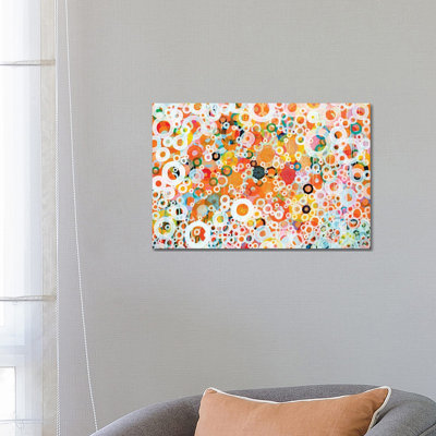 Dots And Circles XI By Misako Chida - Wrapped Canvas Graphic Art by Misako Chida - Wrapped Canvas Print