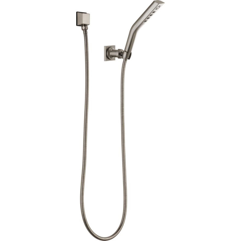 Pivotal Massage/Jet Handheld Shower Head with H2Okinetic Technology, Stainless Steel