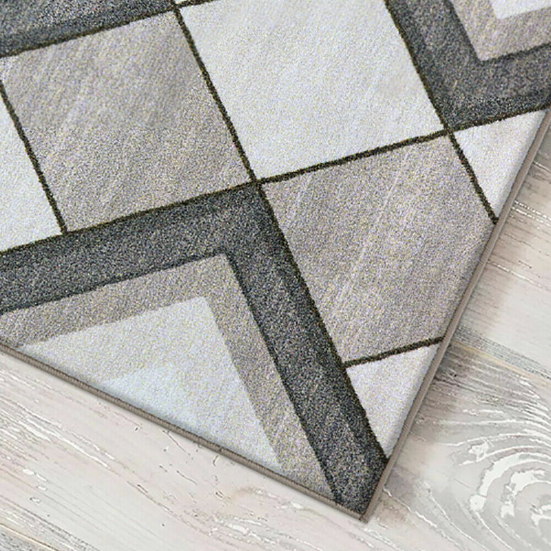 Geometric Area Rug, Rectangle 200 x 290 cm