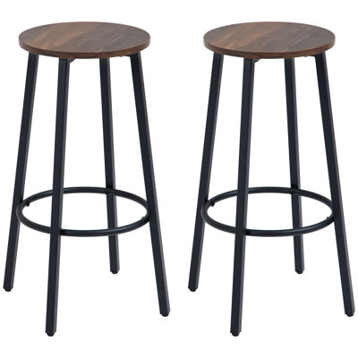 Counter Stool with Metal Frame