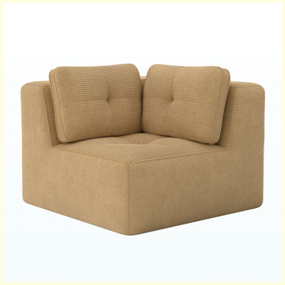 Ottoman Corduroy -Camel